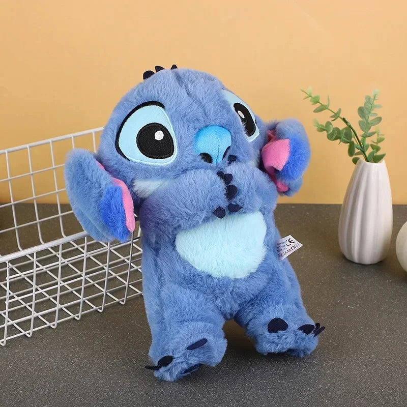 Cute Anime Plush Toy with Soothing Breathing Light and Music - Perfect Sleep Companion for Babies and Kids